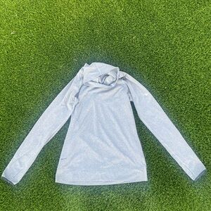 Nike Pro Heather Gray Athletic Top
